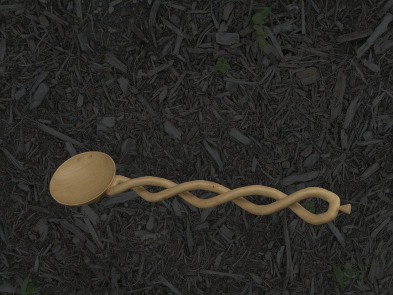 Wooden Spoon Template, Wood Carving Template, File for 3D Print and CNC ...