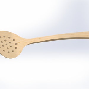 Wooden Spoon Template: 3D Print & CNC File (Digital Download)
