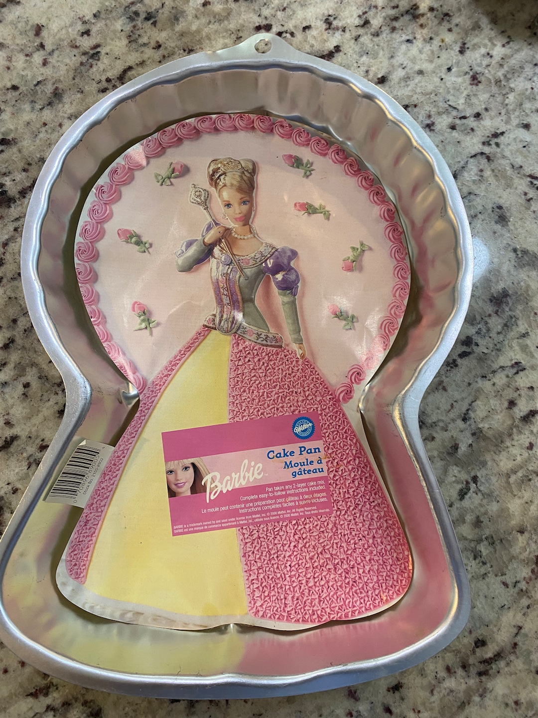 Wilton Cake Pan Barbie Cake Pan Vintage Cake Decorating Etsy