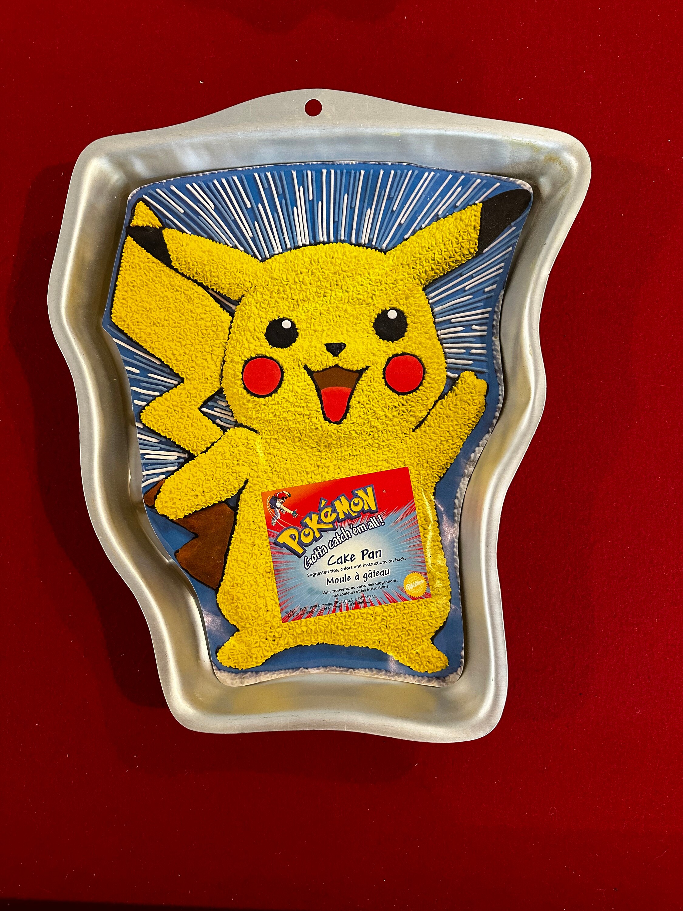 Wilton Cake Pan Pokémon/ Pikachu Vintage Cake Etsy Canada