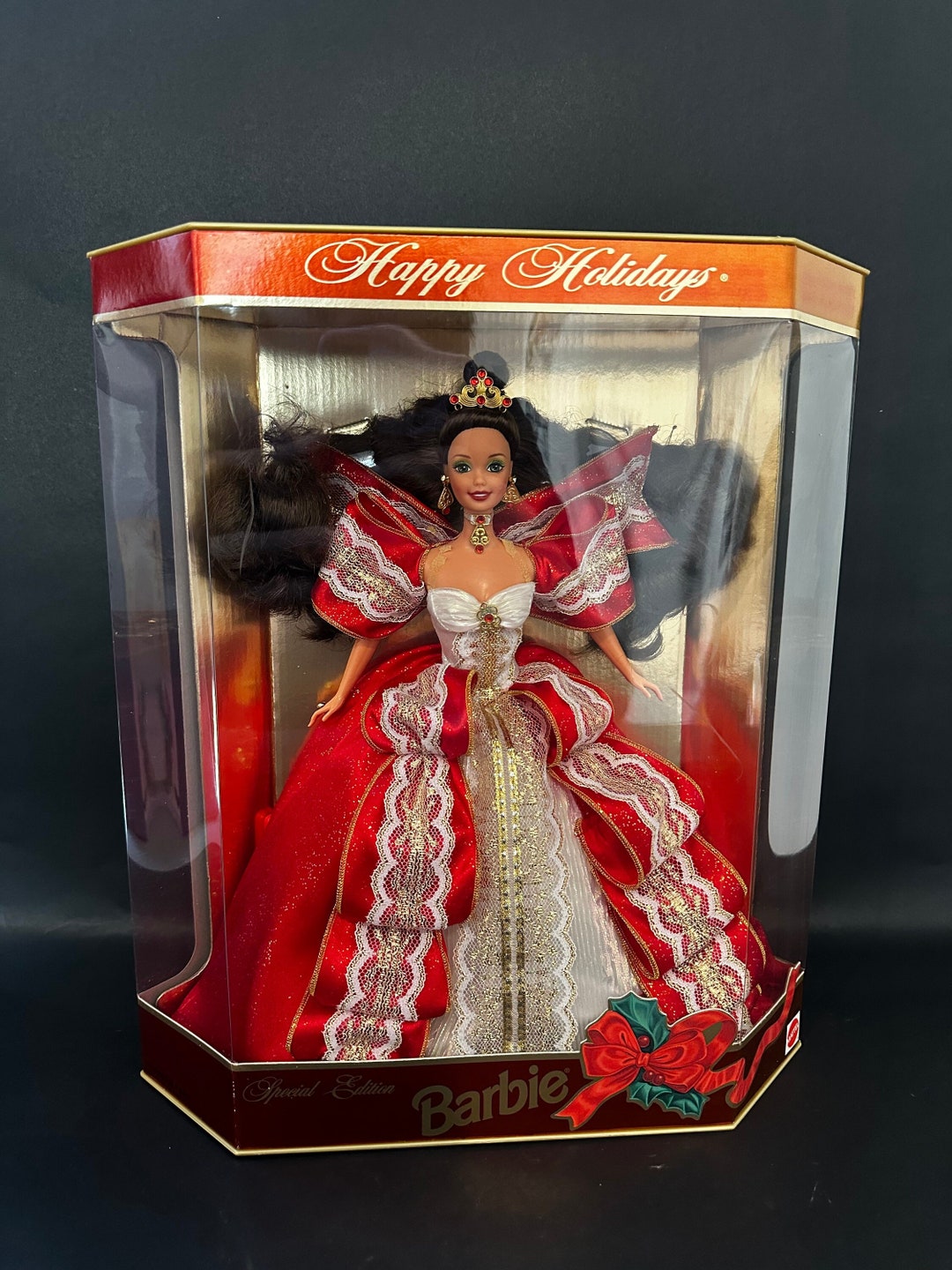 Happy Holidays Barbie Special Edition 1997 MISPRINT - Etsy
