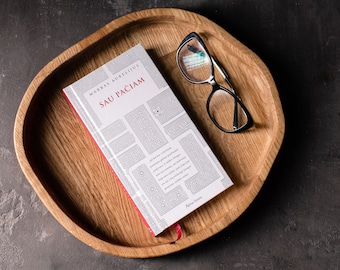 Natural Hardwood Oak Serving Tray