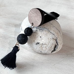 Wood Boho Car Vent Diffuser, Car Air Freshener, Oil/Fragrance Included