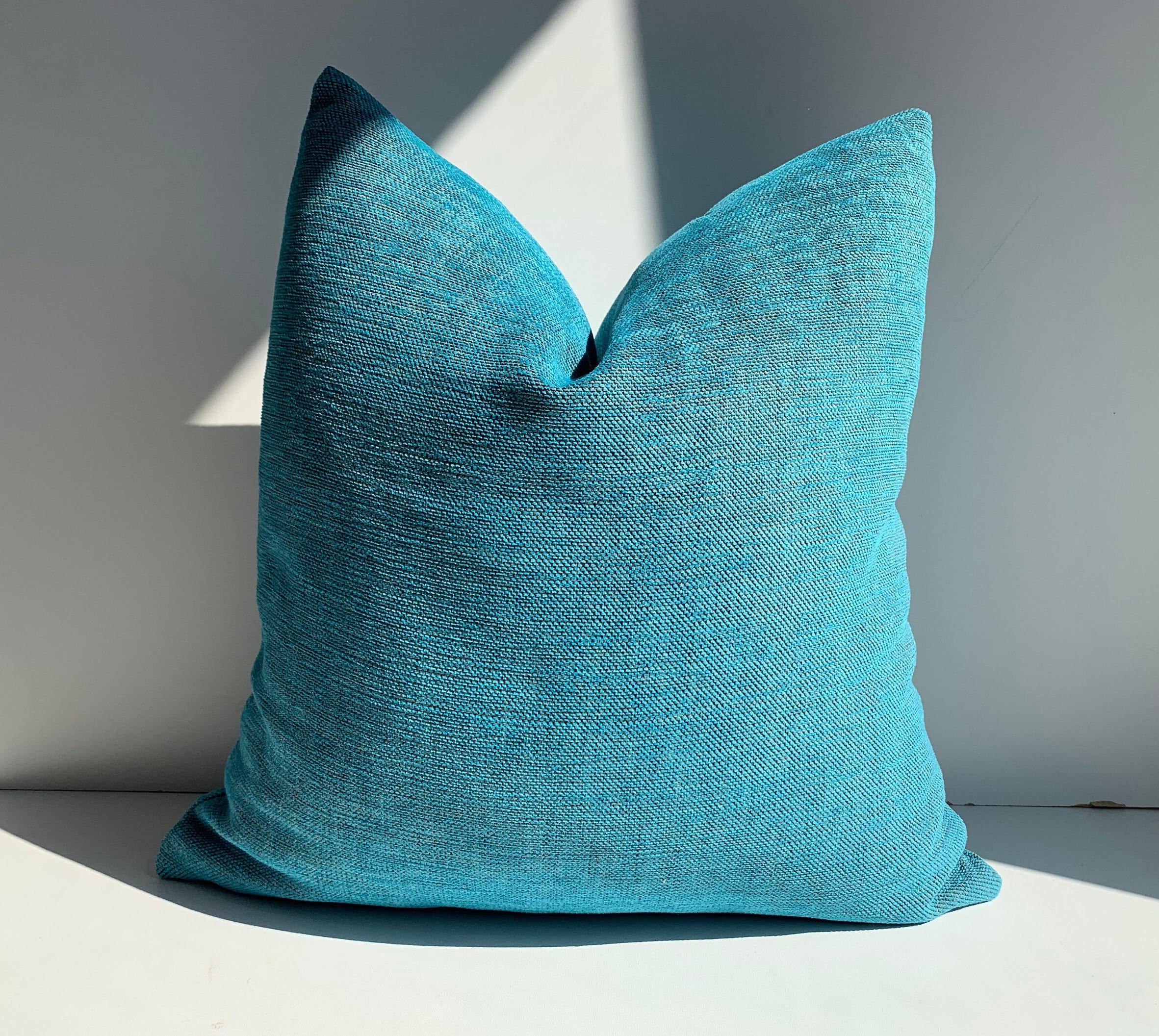 turquoise pillows