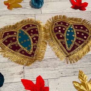 Purple Leaf Pair