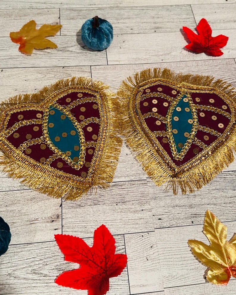 Purple Leaf Pair