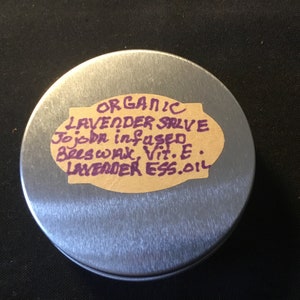 Organic Lavender Salve
