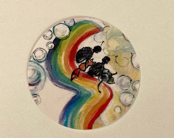 Watercolor Stickers - Pregnancy/Infant Loss Remembrance