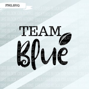 Team Blue SVG | Team Boy SVG | Gender Reveal SVG