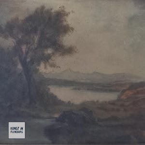 Pintura al óleo ORIGINAL sobre cartón | Paisaje/Naturaleza | Rupert D. Preissl (1925-2003)