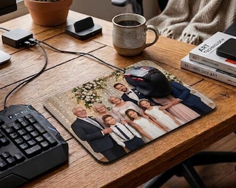 Custom Photo or Logo Mouse Pad – Unique Design for Gamers & Office Use – Premium Sublimation Printing Quebec | Custom Photo Mousepad