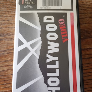 Hollywood Video Authentic Rental VHS-Mimic W/ 2 Bonus Tapes