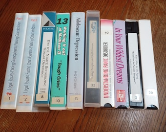 Department Of Mental Health VHS Collection