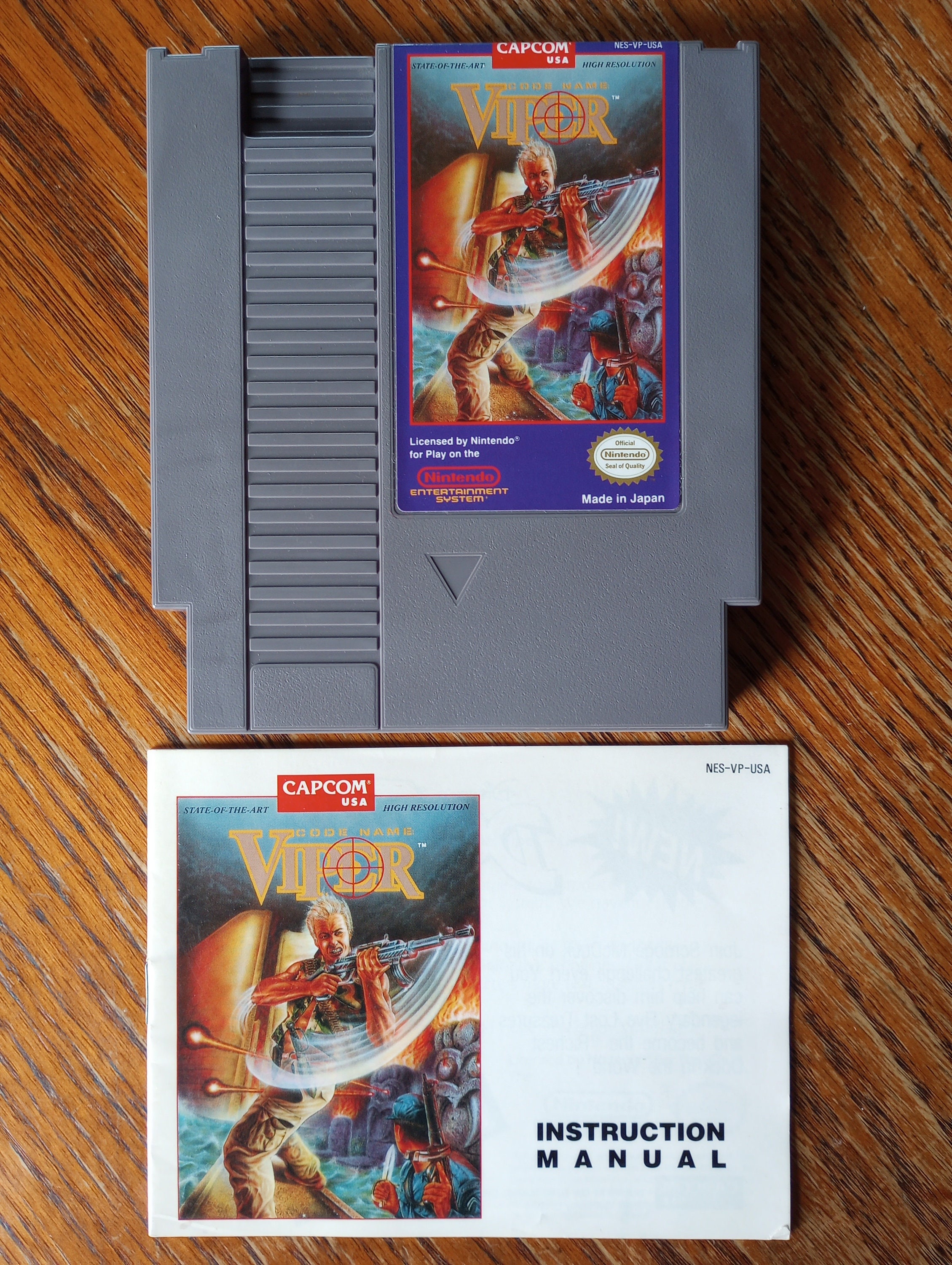 Code Name Viper W Manual NES Etsy