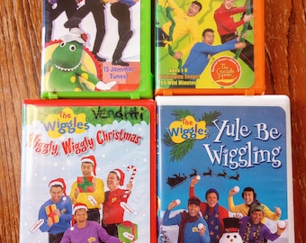 The Wiggles VHS Lot - 4 Tapes