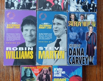 Saturday Night Live Vhs Lot + Bonus Kids In The Hall VHS