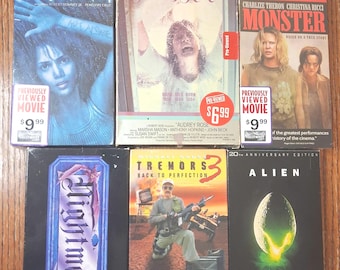 Horror VHS Lot #1 - (Alien, Gothika, Tremors 3)