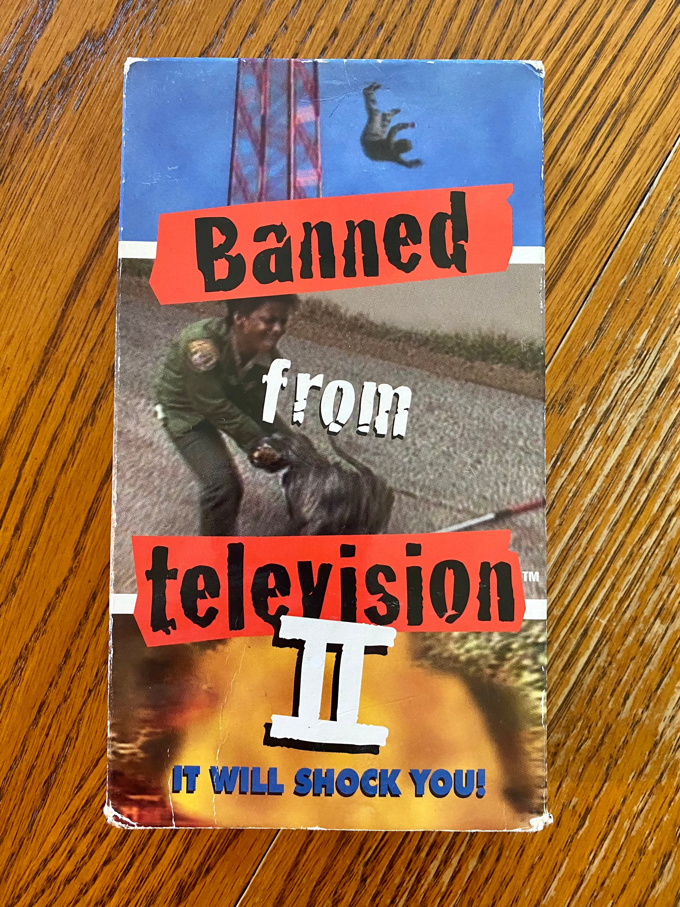 Banned from Television 2 VHS Shocking NSFW - Etsy 日本
