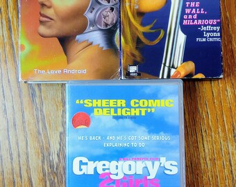 Erotic Comedy Vhs Lot - 3 Tapes