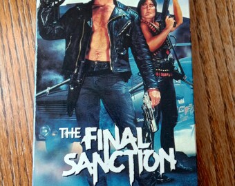 The Final Sanction Vhs Rare Robert Z'dar