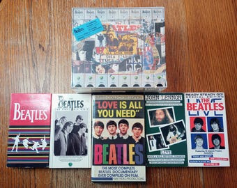 The Beatles Live VHS - Etsy