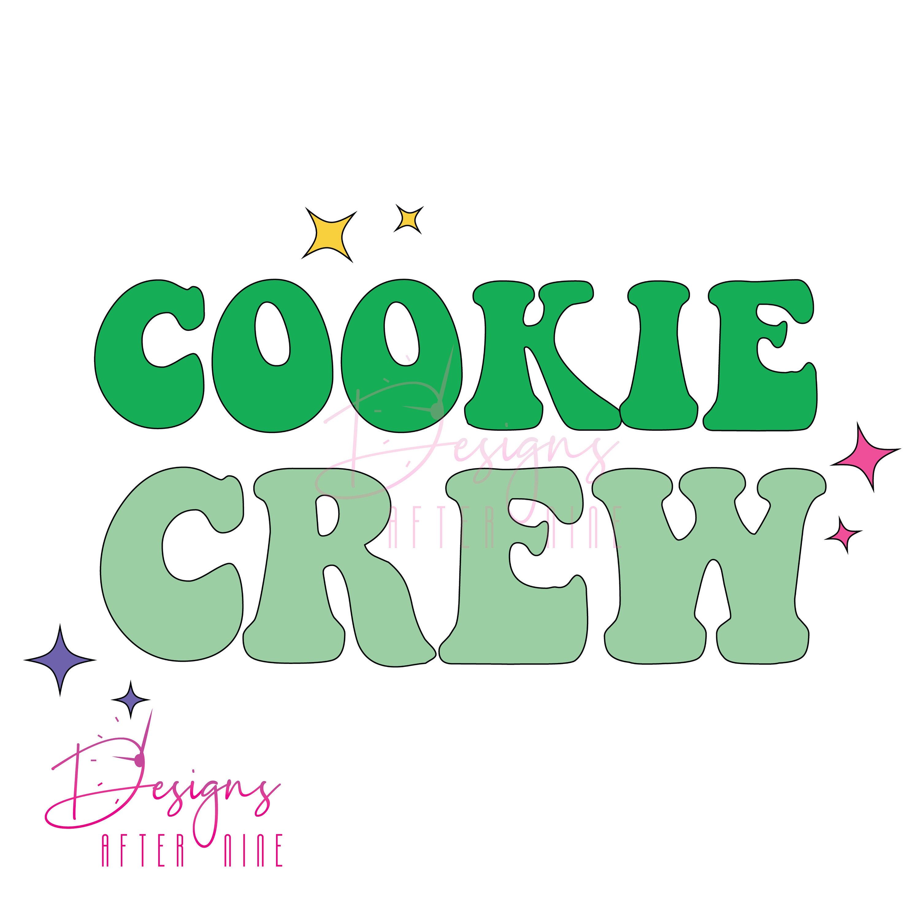 Cookie Crew Girl Scouts SVG PNG Instant Digital Download Etsy