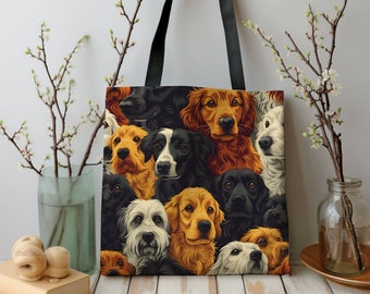 Dog Tote Bag, Dog Mom Tote Bag, Dogs Tote Bag, Dog Lover, Dog Lover Gift, Dog Lovers, Dog Lover Gift For Her, Dog Mom Era