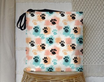 Paw Print Tote Bag: Eco-Friendly Pet Lover Accessory