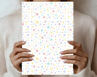 Diario personalizado de estrellas y sonrisas, regalo para niños.