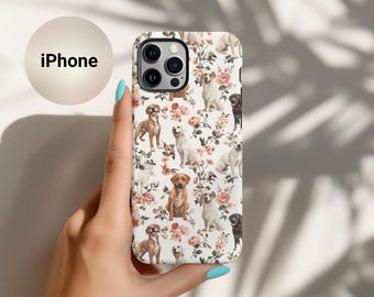 Labrador Retriever blommigt iPhoneskal | Tough Cases