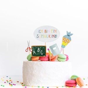 School enrollment school start school wrap-up party party decoration DIY first day of school elementary school school child party ABC training school cone