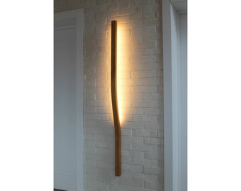 Wood wall sconce scandinavian, Wall light fixtures, Plug in wall sconce, Wall mounted lamp, Modern nordic wall sconce, Sconce lighting