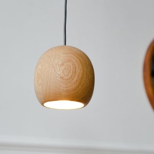 Wood Pendant Light, Scandinavian Pendant Lampshade, Chandelier Lighting, Modern Hanging Light Fixture, Modern Ceiling Light, Kitchen Island