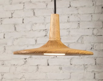 Wood Pendant Lampshade, Hanging Light Fixture, Custom Lampshade, Scandinavian Pendant Lighting, Kitchen Pendant Light, Pendant Chandelier