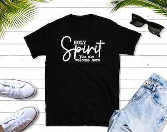 HOLY SPIRIT unisex CHRISTIAN t-shirt Trendy Faith based Apparel and Merch Inspirational tee shirt Jesus