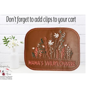 Mama&#39;s Wildflowers NEW WAGON PATCH to fit Wonderfold W4  or W2 side flap