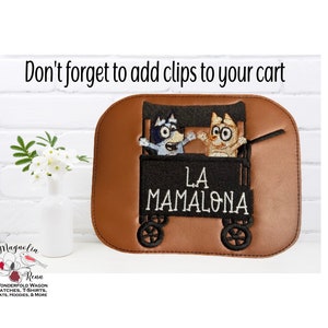 La Mamalona WAGON PATCH to fit Wonderfold W4 or W2 side flap