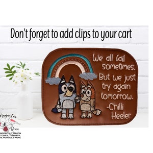 Chilli's Words of Wisdom WAGON PATCH to fit Wonderfold W4 or W2 side flap