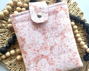 I can buy myself flowers book sleeve, kindle sleeve, roses book sleeve, roses tablet sleeve, Ipad sleeve, ereader sleeve, pink roses