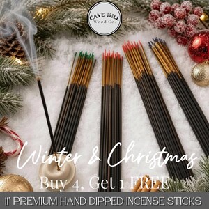 Christmas & Winter Incense | Cozy Holiday Scents for Home and Hearth