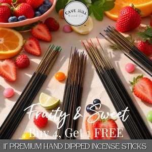 Fruity & Sweet Incense | Bright, Juicy, Candy‑Sweet Scents for Home and Mood