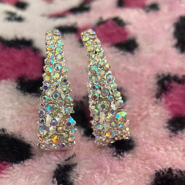 Glitterati Hoop Earrings
