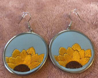 Sunflower Earring