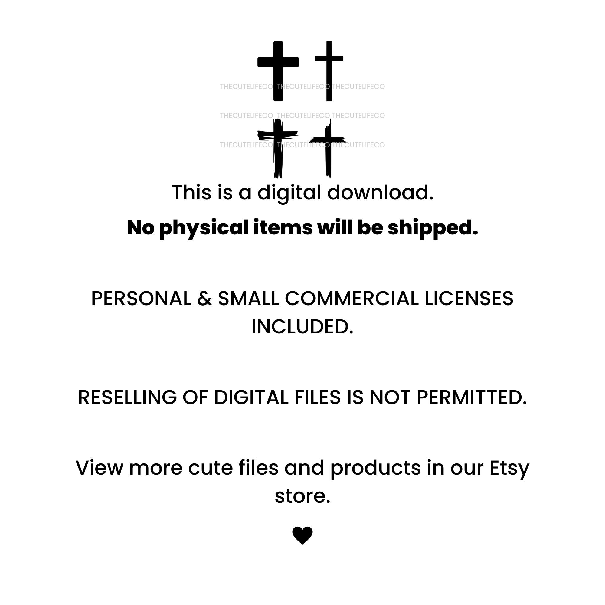 Rugged Cross SVG Bundle Instant Download Laser Cut File for