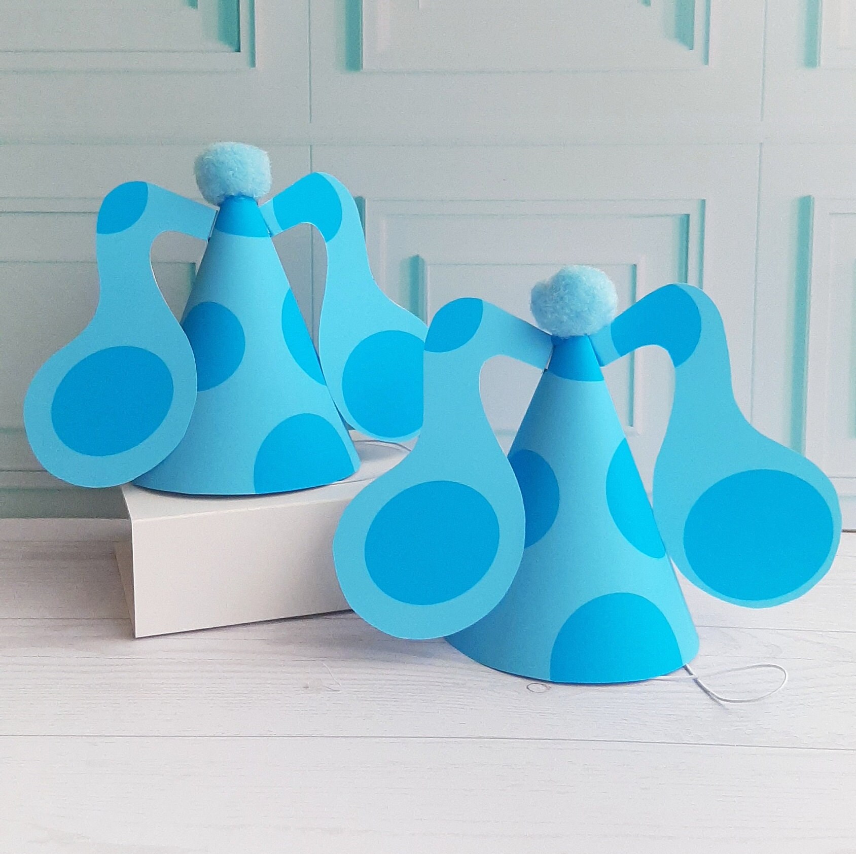 BLUE HAT - Etsy