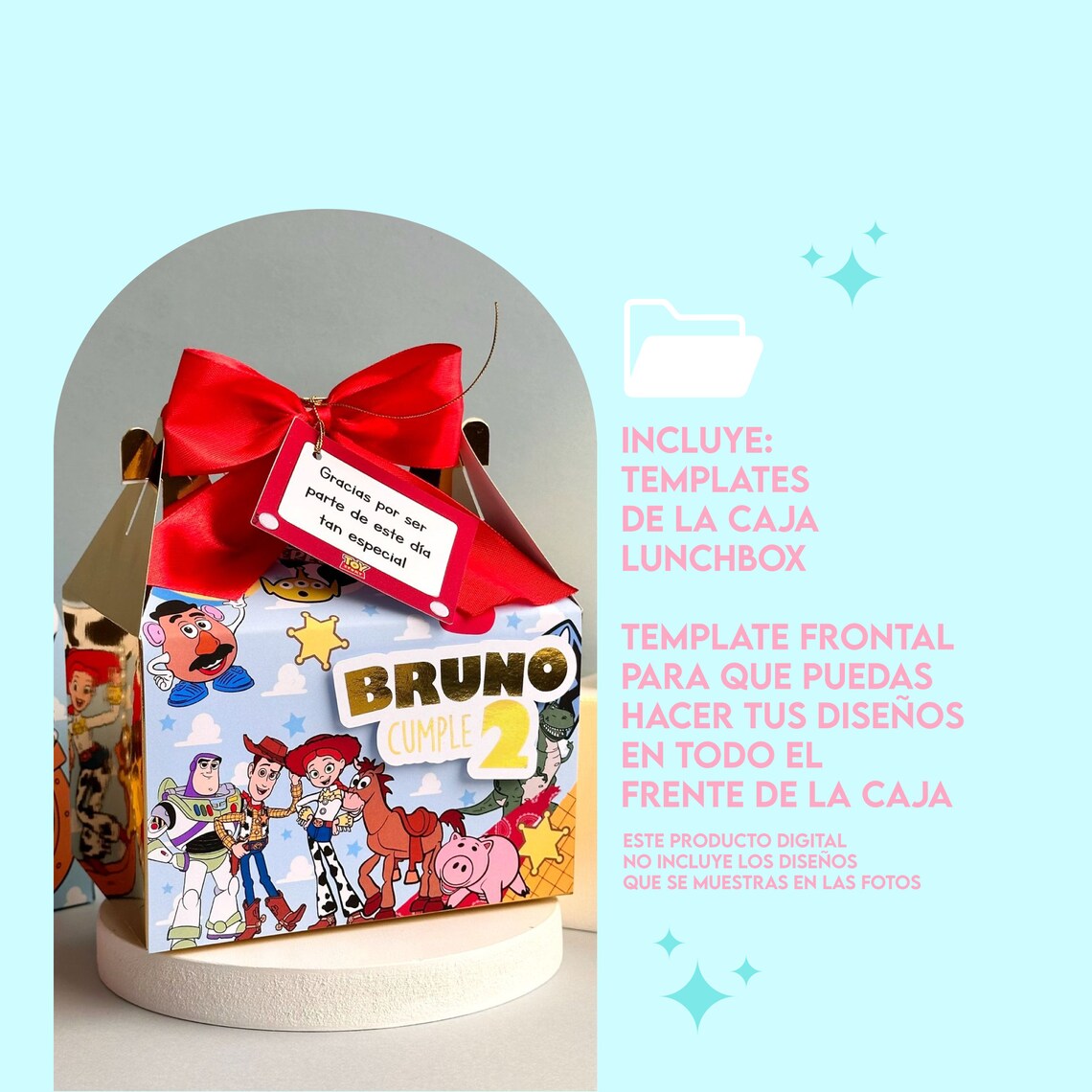 LUNCHBOX TEMPLATE - Etsy México