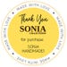 Soniahandmade1 store logo