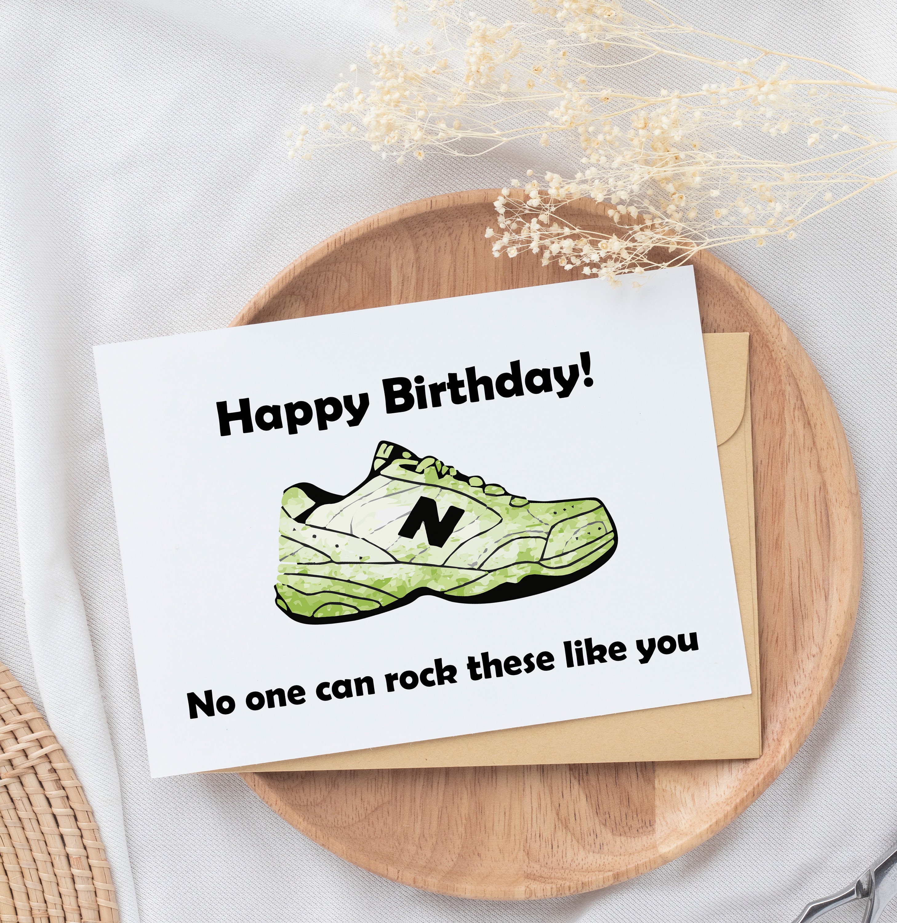 Happy Birthday Dad Shoes Card Folded Funny Card for Dad New - Etsy Australia