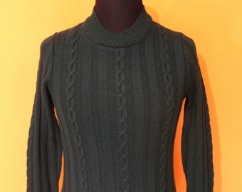 60's Vintage, knitted jumper, deadstock, NWT,  sixties, mod, garage, pop