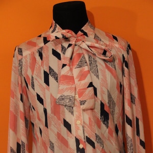 70s vintage shirt,blouse, deadstock, NWT, shirt disco, shirt seventies, party, studio 54
